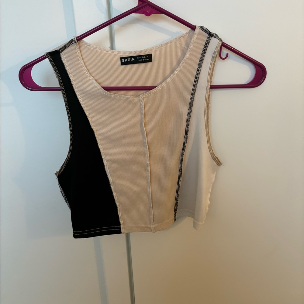 Multicolor crop top